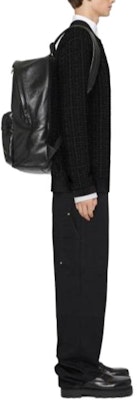 GIVENCHY Suéter Negro con Logo Estampado y Cuello Redondo BM90Q14YH3-001 Purchase GIVENCHY Suéter Negro con Logo Estampado y Cuello Redondo BM90Q14YH3-001