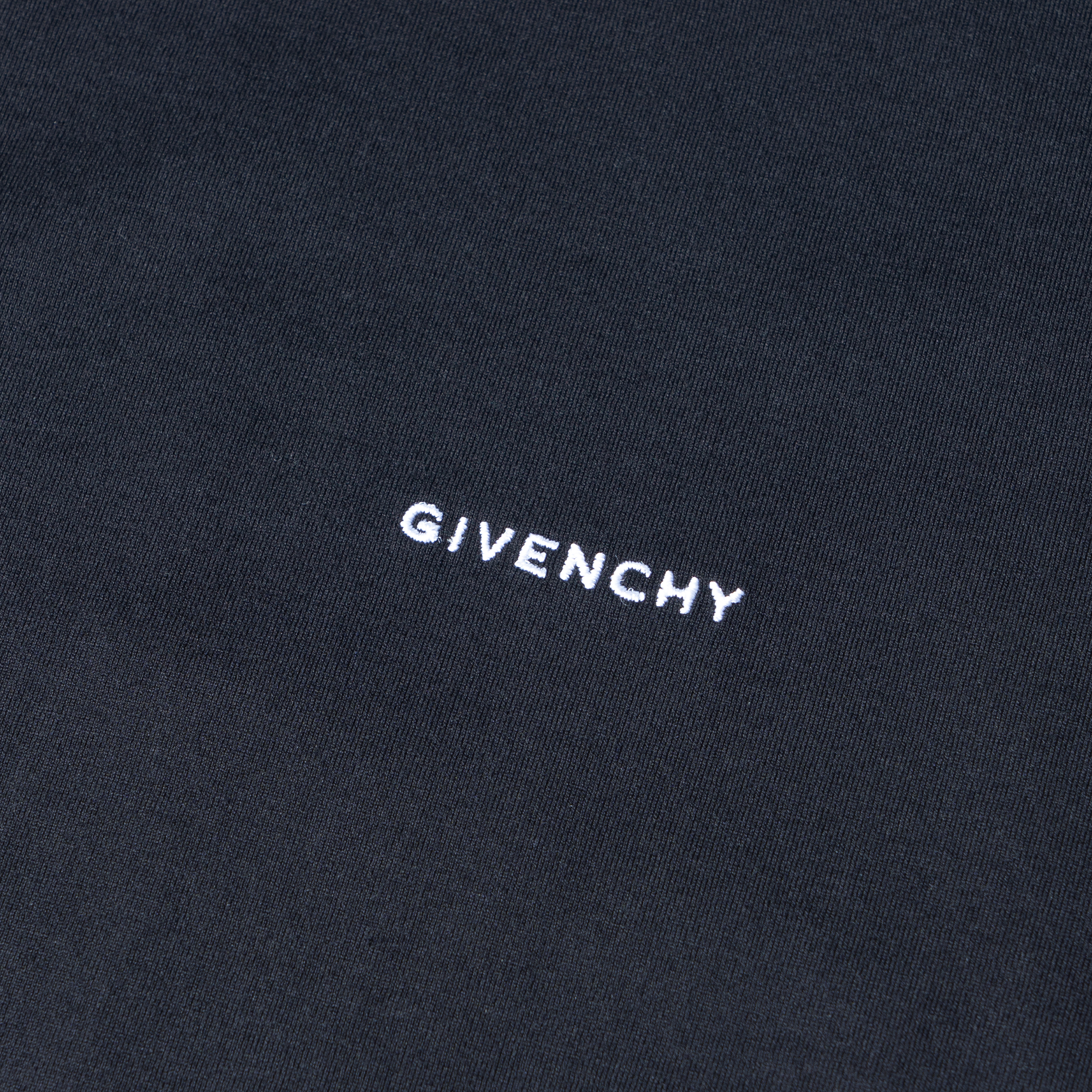 Details for Givenchy Kaos Pendek Hitam dengan Logo Cetak BM716N3YBK-001
