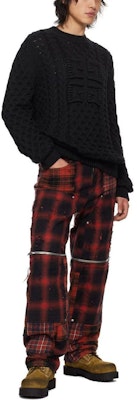 纪梵希黑色圆领长袖套头毛衣. BM90Q24YGJ-001 Lookbook 纪梵希黑色圆领长袖套头毛衣. BM90Q24YGJ-001