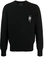 Order GIVENCHY Black Pullover Sweater with Padlock Detail. BM90FQ4Y7U-001