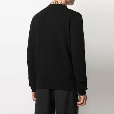 GIVENCHY Black Pullover Sweater with Padlock Detail. BM90FQ4Y7U-001 Purchase GIVENCHY Black Pullover Sweater with Padlock Detail. BM90FQ4Y7U-001