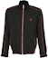 Buy Chaqueta Givenchy Negra y Roja con Logotipo y Cremallera Cuello Alto. BM708V300B-001