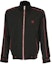 Order Chaqueta Givenchy Negra y Roja con Logotipo y Cremallera Cuello Alto. BM708V300B-001