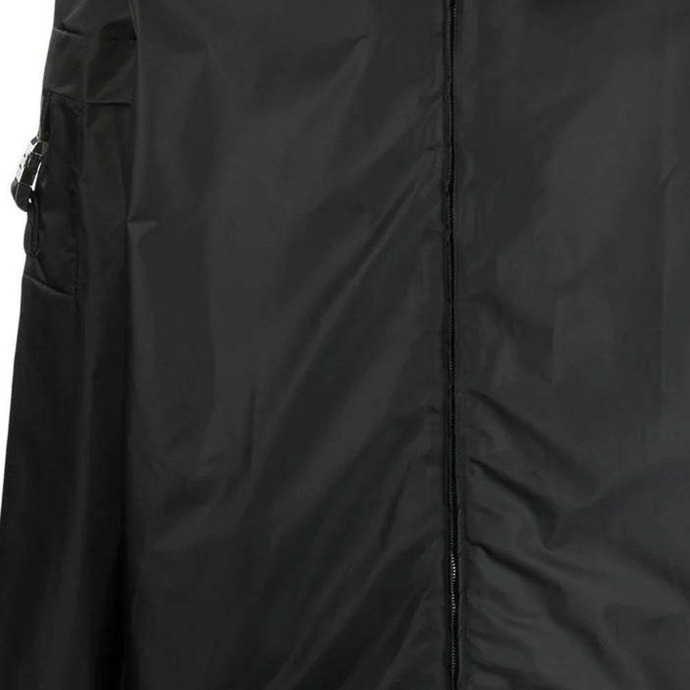 Givenchy  Black Satin Long Sleeve Zip Shirt. BM60VG13YT-001 圖 6