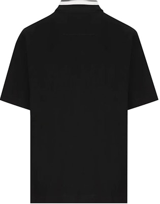 紀梵希黑色修身短袖翻領扣子T恤 BM71KX3YL0-001 Lookbook 紀梵希黑色修身短袖翻領扣子T恤 BM71KX3YL0-001