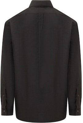 GIVENCHY Camisa Negra de Manga Larga con Botones y Corte Holgado. BM60Y11557-001 Lookbook GIVENCHY Camisa Negra de Manga Larga con Botones y Corte Holgado. BM60Y11557-001