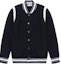 Buy Givenchy Black Striped Letter Embroidered Baseball Jacket. BM00D04Y1L-004