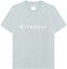 Buy Givenchy Blue Cotton Crewneck Letter Print Slim Fit T-Shirt. BM716G3YAC-456