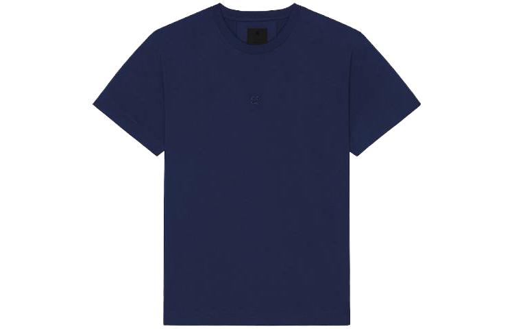 Order Camiseta Givenchy Cuello Redondo Logo Azul. BM714R3Y6B-410