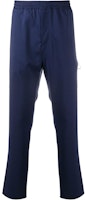 Givenchy Blue Solid Drawstring Elastic Waist Straight Knit Sweatpants BM50KT12ZQ-499 Givenchy Blue Solid Drawstring Elastic Waist Straight Knit Sweatpants BM50KT12ZQ-499