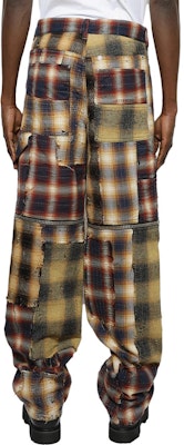 纪梵希 棕色中腰格纹直筒休闲裤 BM51BJ5Y7H-960 Shop 纪梵希 棕色中腰格纹直筒休闲裤 BM51BJ5Y7H-960