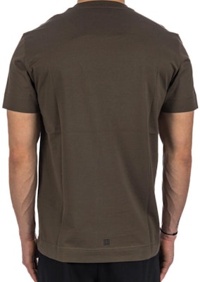 GIVENCHY 棕色純色字母印花圓領T恤 BM716G3YAC305 Lookbook GIVENCHY 棕色純色字母印花圓領T恤 BM716G3YAC305