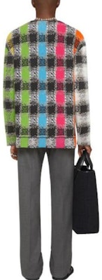 ジバンシィ チェック柄 Vネック 長袖 ニット カーディガン - マルチカラー BM90NV4YEW-960 Shop ジバンシィ チェック柄 Vネック 長袖 ニット カーディガン - マルチカラー BM90NV4YEW-960