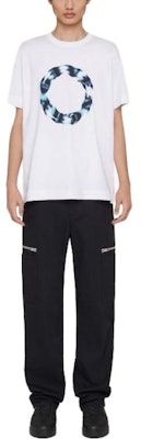 Camiseta Blanca Givenchy Cuello Redondo Manga Corta con Estampado Gráfico BM716N3YFF-100 Lookbook Camiseta Blanca Givenchy Cuello Redondo Manga Corta con Estampado Gráfico BM716N3YFF-100