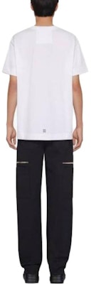 Camiseta Blanca Givenchy Cuello Redondo Manga Corta con Estampado Gráfico BM716N3YFF-100 Shop Camiseta Blanca Givenchy Cuello Redondo Manga Corta con Estampado Gráfico BM716N3YFF-100