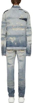 GIVENCHY Chaqueta Vaquera Casual Azul Claro con Cremallera Desgastada BM012N5Y6T-452 Shop GIVENCHY Chaqueta Vaquera Casual Azul Claro con Cremallera Desgastada BM012N5Y6T-452