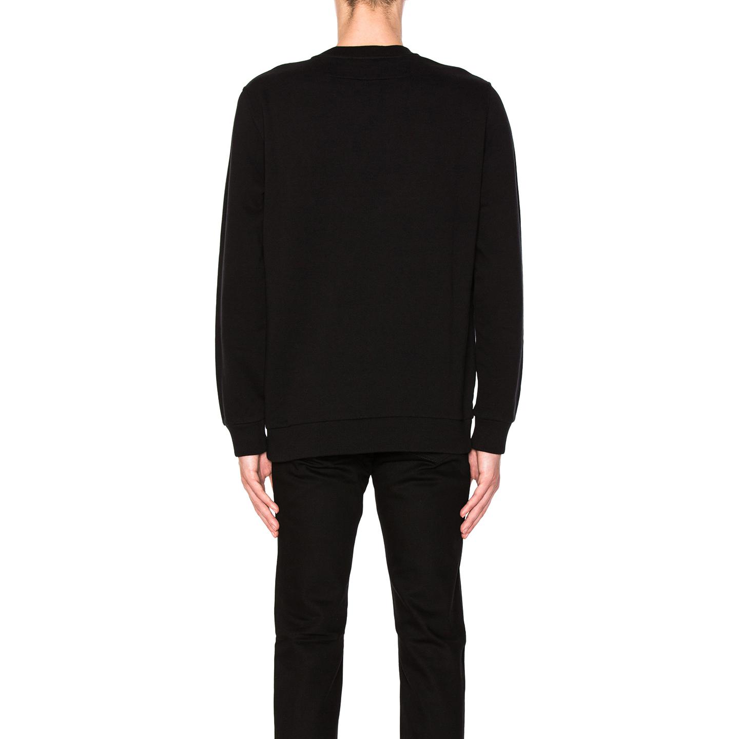 Lookbook GIVENCHY  Embroidered Eyes Crew Neck Sweatshirt Black 17F7345653-001