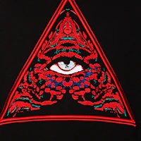 Details for GIVENCHY Embroidered Eyes Crew Neck Sweatshirt Black 17F7345653-001