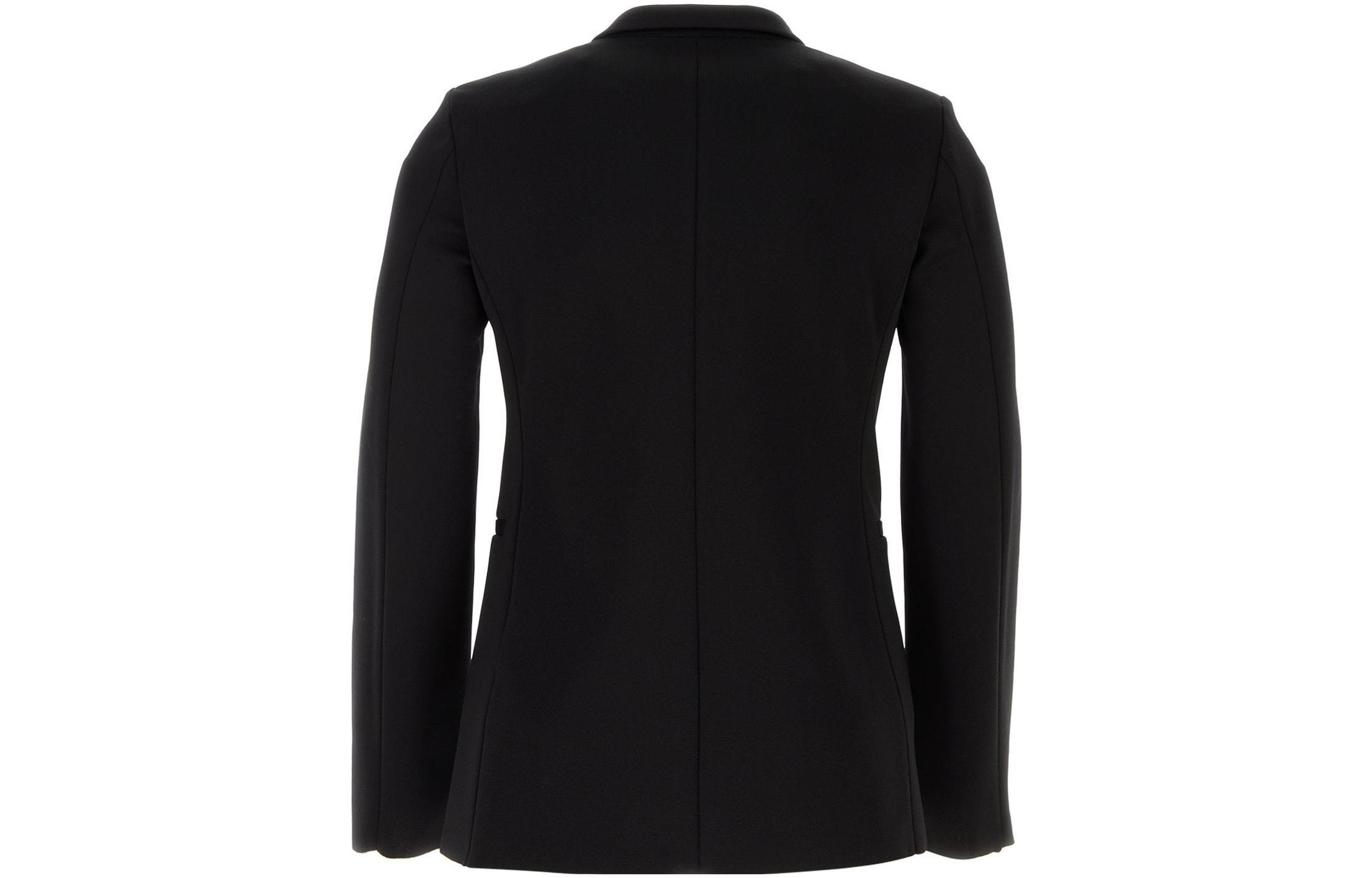Lookbook 紀梵希修身長袖西裝外套 - 黑色 BM30DX4YEV-001