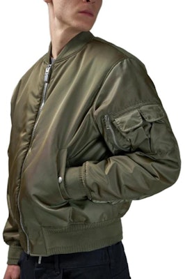 GIVENCHY 綠色字母印花拉鍊外套 BM012F14JD-305 Purchase GIVENCHY 綠色字母印花拉鍊外套 BM012F14JD-305