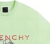 Sizing 지방시 그린 로고 레터 프린트 크루넥 티셔츠. BM716G3YBC-322