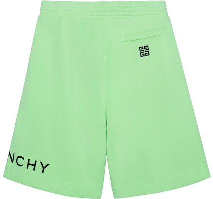 Givenchy Green Shorts with Letter Logo Print Casual Style. BM51863YAC326 Lookbook Givenchy Green Shorts with Letter Logo Print Casual Style. BM51863YAC326