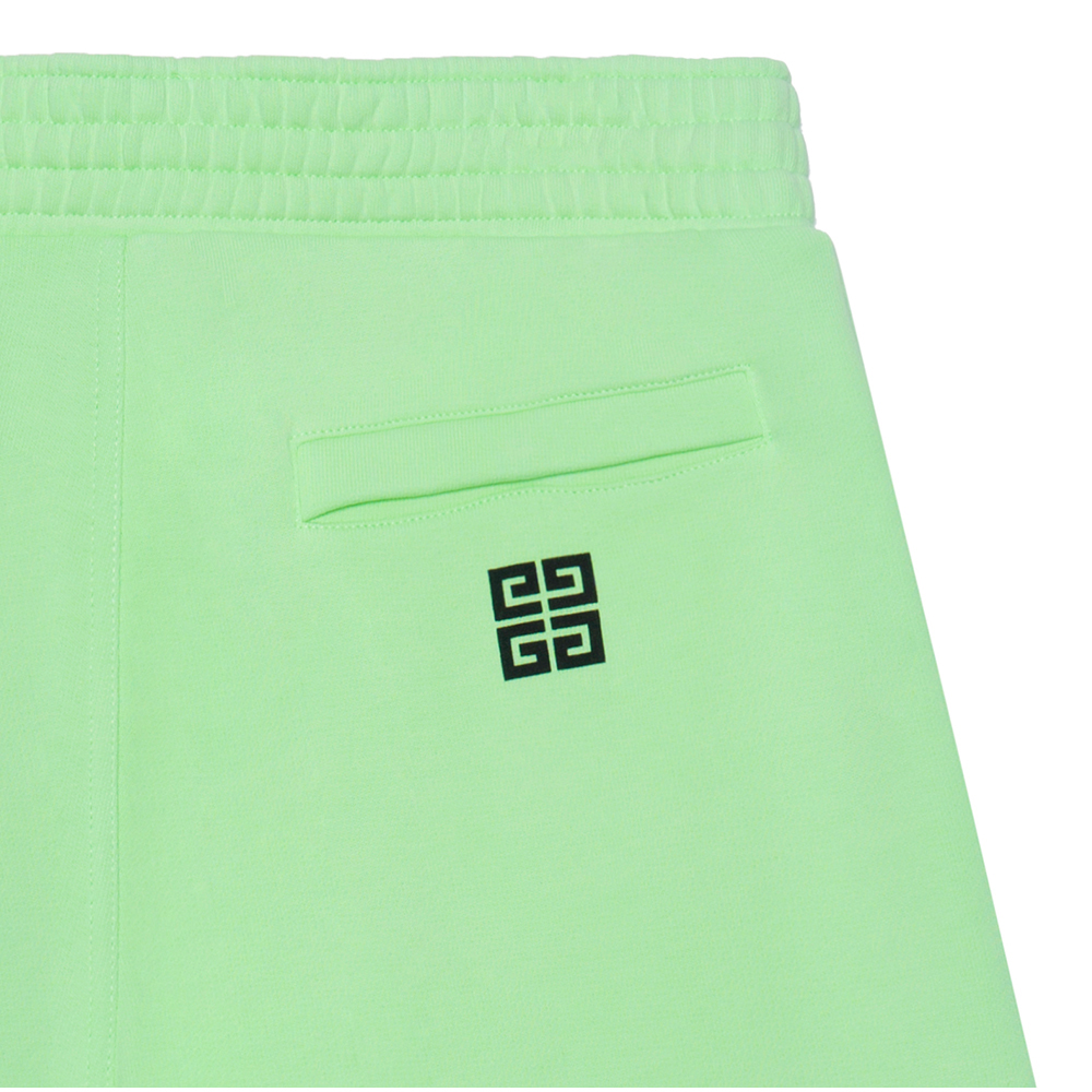 Purchase Givenchy  Green Shorts with Letter Logo Print Casual Style. BM51863YAC326
