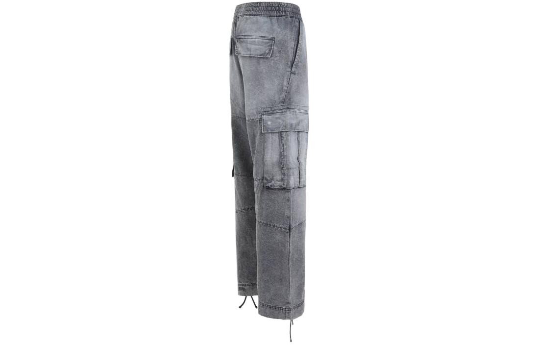Shop Givenchy Jeans Kelabu Putih Slim Fit dengan Pinggang Elastik dan Gaya Kargo. BM51ET5Y9H-069