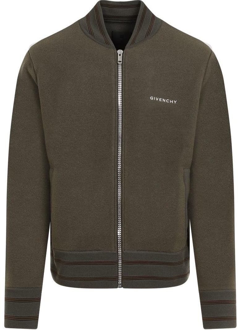 givenchy-khaki-logo-print-high-neck-zip-up-jacket-bm-014-a4-yfp-305