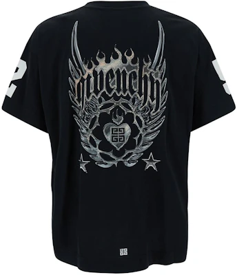 Givenchy Kaos Crewneck Cetak Huruf Hitam BM71JB3YHU-001 Lookbook Givenchy Kaos Crewneck Cetak Huruf Hitam BM71JB3YHU-001