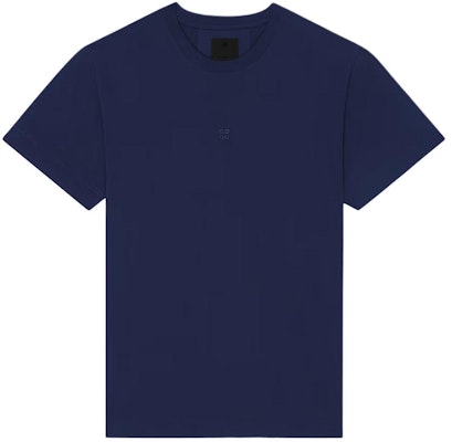GIVENCHY Logo Crewneck Short-Sleeve T-Shirt Navy Blue BM716G3YCC-410 Order GIVENCHY Logo Crewneck Short-Sleeve T-Shirt Navy Blue BM716G3YCC-410