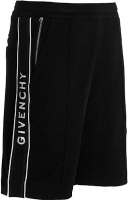 Givenchy Celana Pendek Kasual Hitam dengan Logo Terprint BM50ZK30Q6-001 Shop Givenchy Celana Pendek Kasual Hitam dengan Logo Terprint BM50ZK30Q6-001