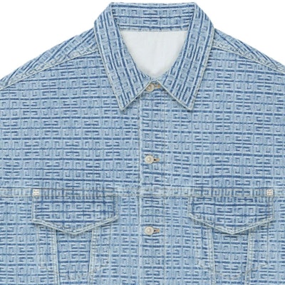 纪梵希印花无袖夹克钢蓝色 BM012950P9-452 Details for 纪梵希印花无袖夹克钢蓝色 BM012950P9-452