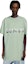 Shop GIVENCHY Loose Fit Green Letter Print Crewneck T-Shirt BM716G3YH5-341