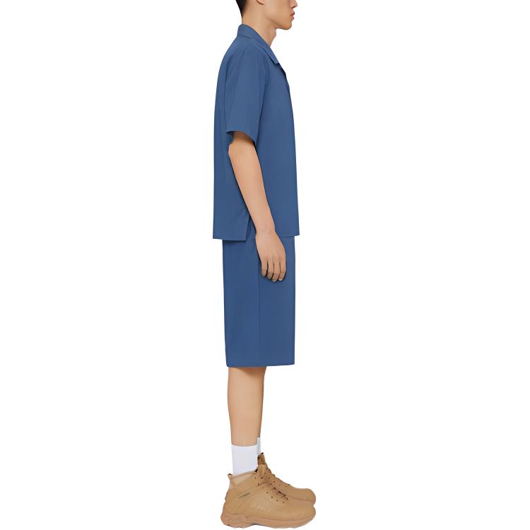 Purchase GIVENCHY Ozone Washed Denim Chambray Kemeja Lengan Pendek - Biru Muda. BM61101YGH-450