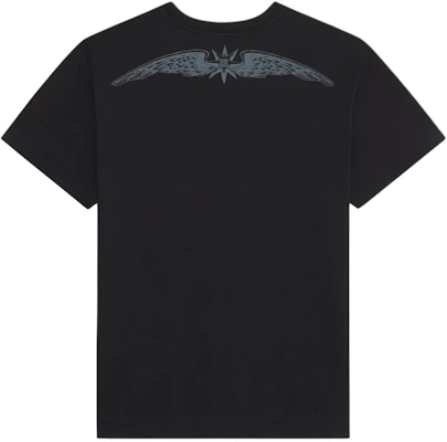 紀梵希 黑色短袖T恤 印有標誌印花 SS24 BM71JA3YN1-001 Lookbook 紀梵希 黑色短袖T恤 印有標誌印花 SS24 BM71JA3YN1-001