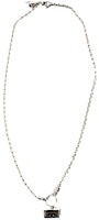 GIVENCHY Silver Necklace - Minimalist Solid Design BN00EKF003 GIVENCHY Silver Necklace - Minimalist Solid Design BN00EKF003