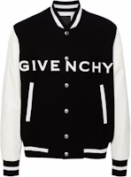Givenchy Slim Fit Embroidered Letter Collar Long Sleeve Jacket BM011S6Y16-004 Givenchy Slim Fit Embroidered Letter Collar Long Sleeve Jacket BM011S6Y16-004