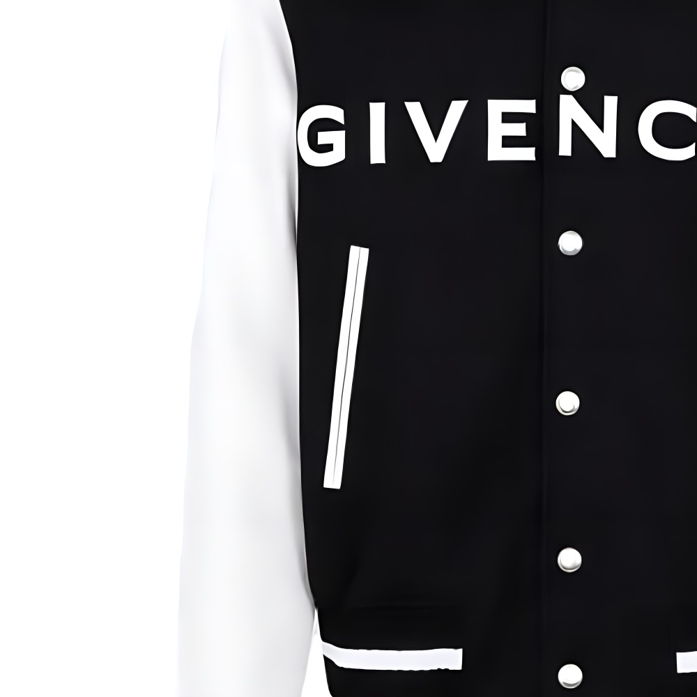 Sizing Givenchy Jaket Lengan Panjang Slim Fit Kerah Bordir. BM011S6Y16-004