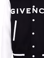 Sizing 纪梵希修身刺绣字母领长袖外套 BM011S6Y16-004