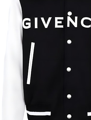 Givenchy Slim Fit Embroidered Letter Collar Long Sleeve Jacket BM011S6Y16-004 Sizing Givenchy Slim Fit Embroidered Letter Collar Long Sleeve Jacket BM011S6Y16-004