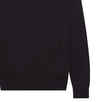 Givenchy Slim Fit Solid Turtleneck Long Sleeve Sweater Black BM90PX4YES-001 Details for Givenchy Slim Fit Solid Turtleneck Long Sleeve Sweater Black BM90PX4YES-001
