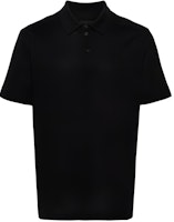 GIVENCHY Solid Black Short Sleeve Button Polo Shirt. BM71KR3YCD-001 GIVENCHY Solid Black Short Sleeve Button Polo Shirt. BM71KR3YCD-001