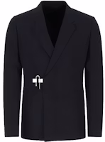 Givenchy Solid Color Casual Long-Sleeve Blazer Jacket - Navy Blue BM30B214DL-410 Givenchy Solid Color Casual Long-Sleeve Blazer Jacket - Navy Blue BM30B214DL-410