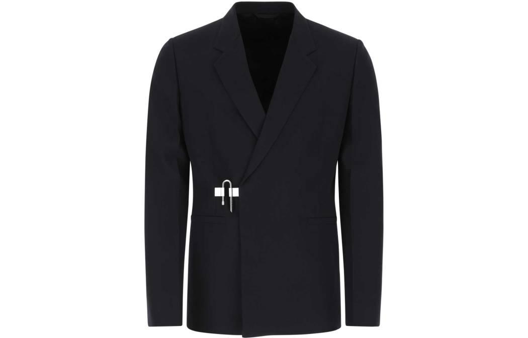 Order ジバンシィ ソリッドカラー カジュアル長袖ブレザージャケット ネイビーブルー BM30B214DL-410