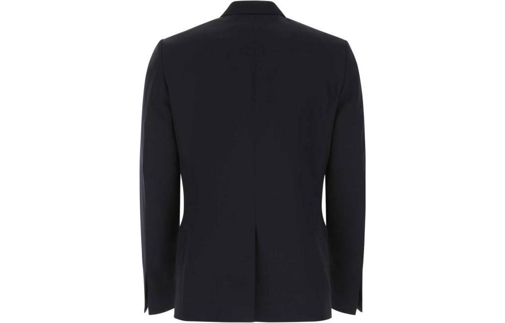 Lookbook ジバンシィ ソリッドカラー カジュアル長袖ブレザージャケット ネイビーブルー BM30B214DL-410