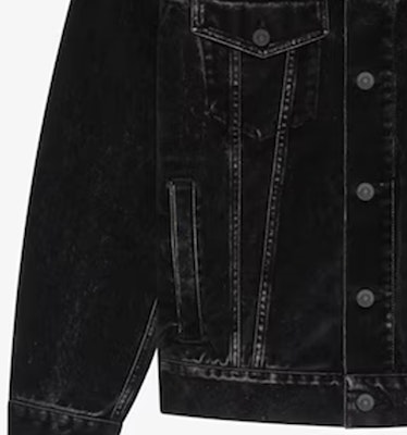 纪梵希纯色长袖黑色牛仔夹克 BM012C5Z1C-001 Sizing 纪梵希纯色长袖黑色牛仔夹克 BM012C5Z1C-001