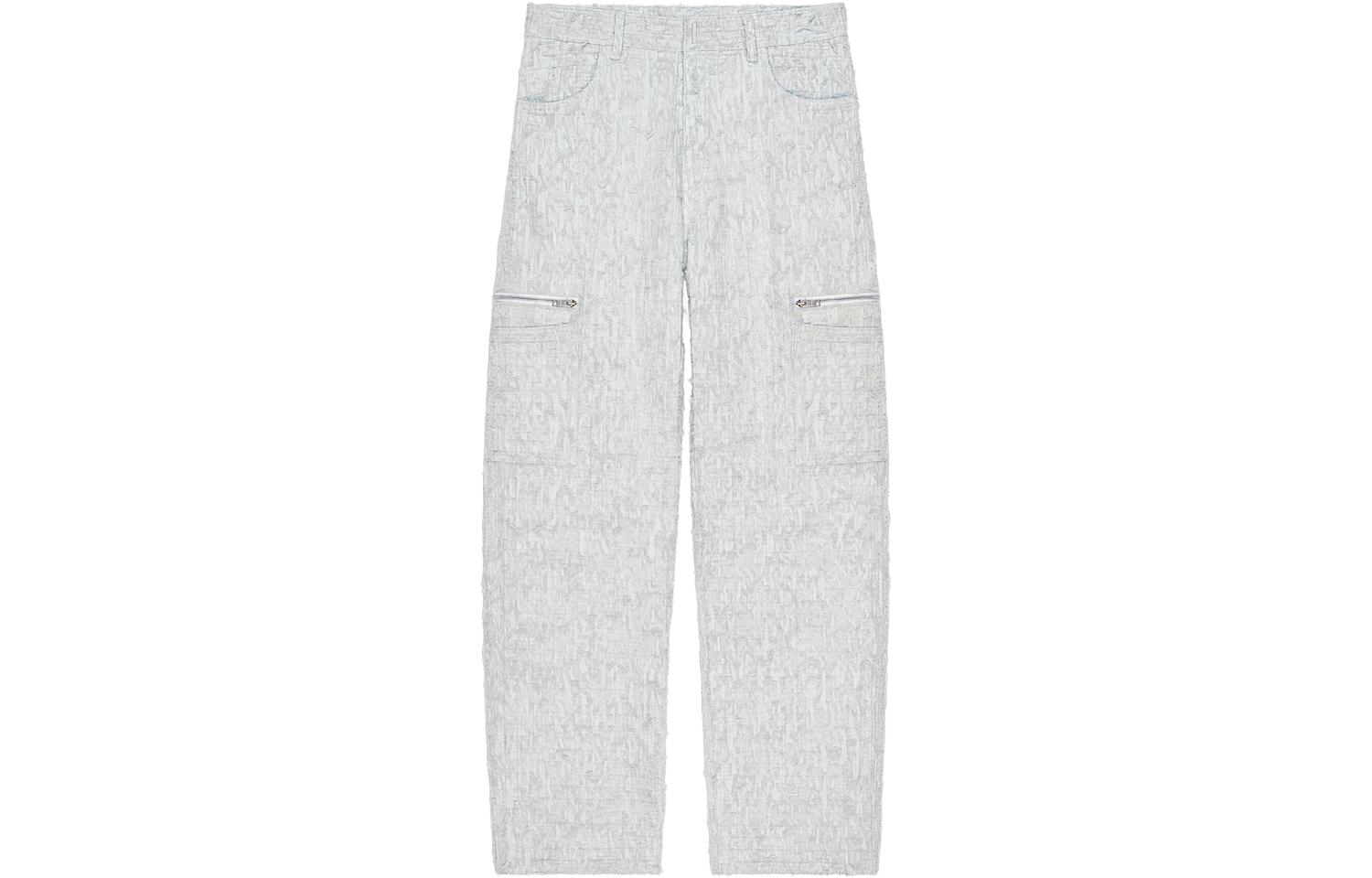 Shop Givenchy Celana Jeans Warna Polos Longgar dengan Kantong Samping BM517E5Y3S-117