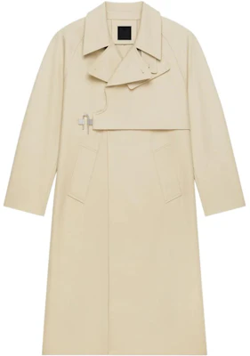 GIVENCHY Abrigo Gabardina Largo Medio Color Sólido con Cuello en U. BM00XP14BU-270 Buy GIVENCHY Abrigo Gabardina Largo Medio Color Sólido con Cuello en U. BM00XP14BU-270