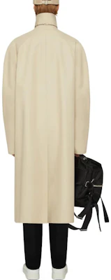 GIVENCHY Abrigo Gabardina Largo Medio Color Sólido con Cuello en U. BM00XP14BU-270 Shop GIVENCHY Abrigo Gabardina Largo Medio Color Sólido con Cuello en U. BM00XP14BU-270